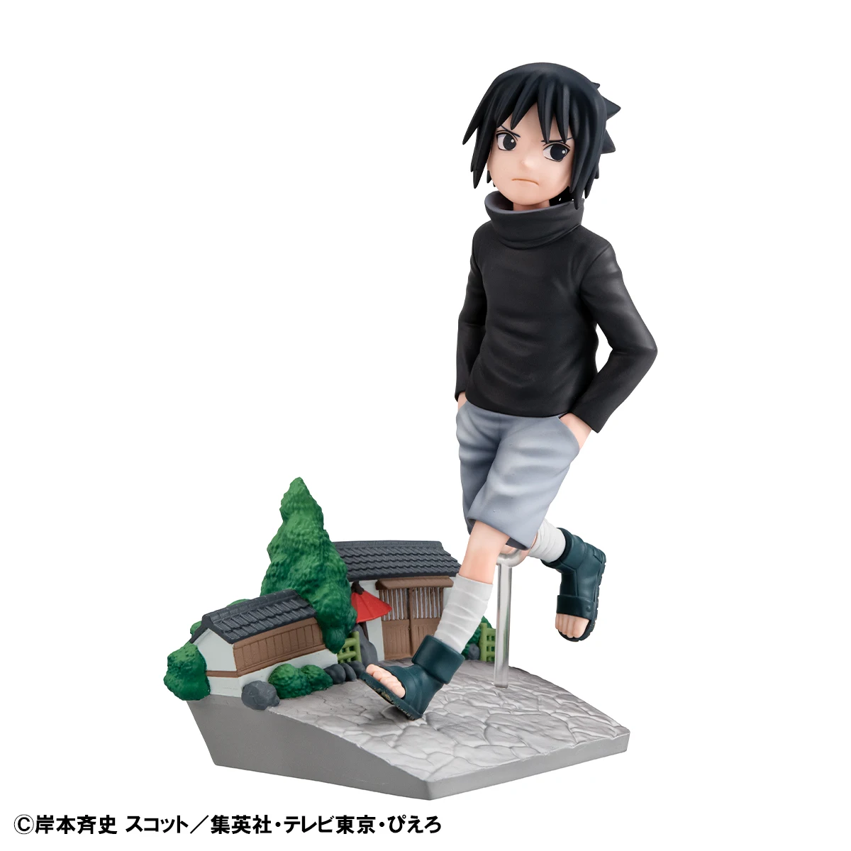 Megahouse NARUTO أنيمي UCHIHA SASUKE MH جوهرة عمل أرقام نموذج تمثال الأصلي Figuarts الديكور جمع اللعب