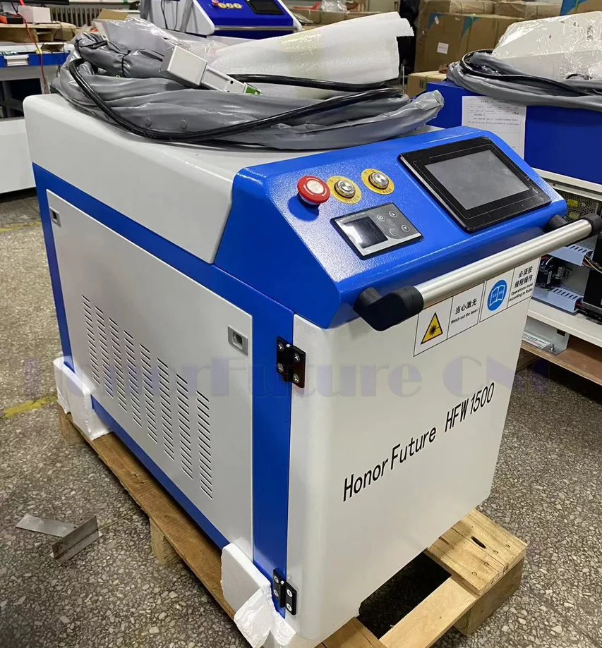 

Super Fast Delivery 1000w Hand Held Lazer Welder Laser Welding Machine For Metal With Ce Certificate