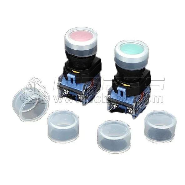 Button Switch Sealing Dustproof Cover Silicone Material 22/25mm Signal Light Waterproof Cap