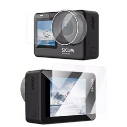 3pcs Clear Soft Film Lens Display Dual Screen Protector Protective Full Cover For SJCAM SJ11 Active/SJ10 Pro Action Sport Camera