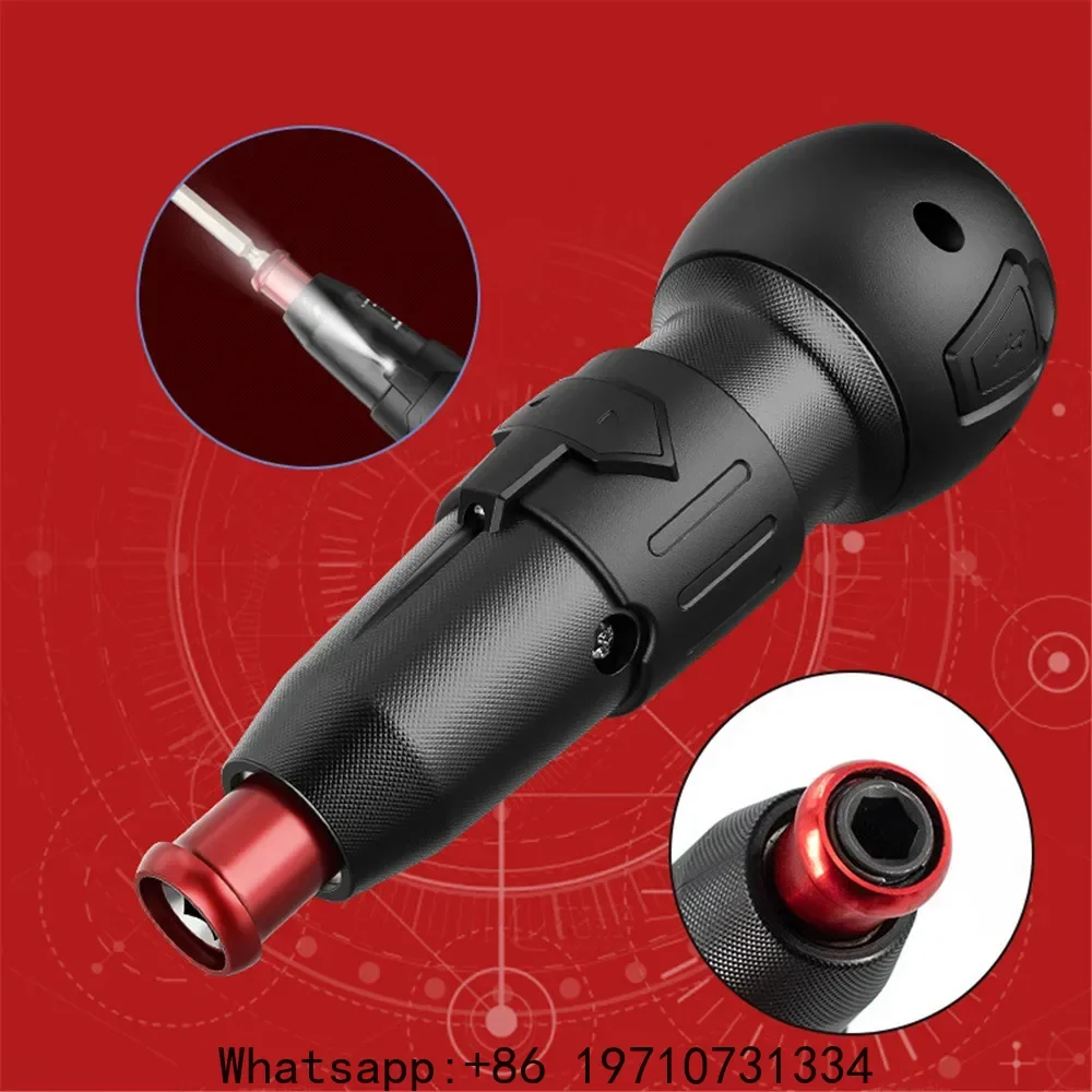 

New Cordless Electric Screwdriver 10 in 1 Powerful 3.6V Rechargeable Screwdriver Set Household Auto Screw Driver PC Repair