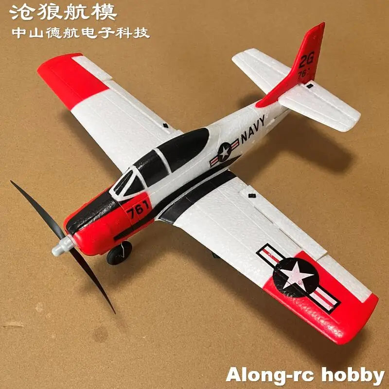 

Volantex rc 76109 4ch T-28 Trojan 400mm Wing Span 2,4G летательный аппарат дистанционного управления RTF One трюки с системой стабилизации X pilot