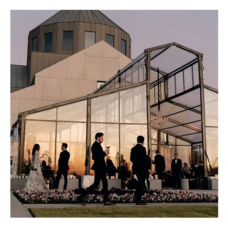 Waterproof Aluminum White Large Party Strong Wedding Tents for 300 People Events Outdoor 10X10 Wedding Tent
