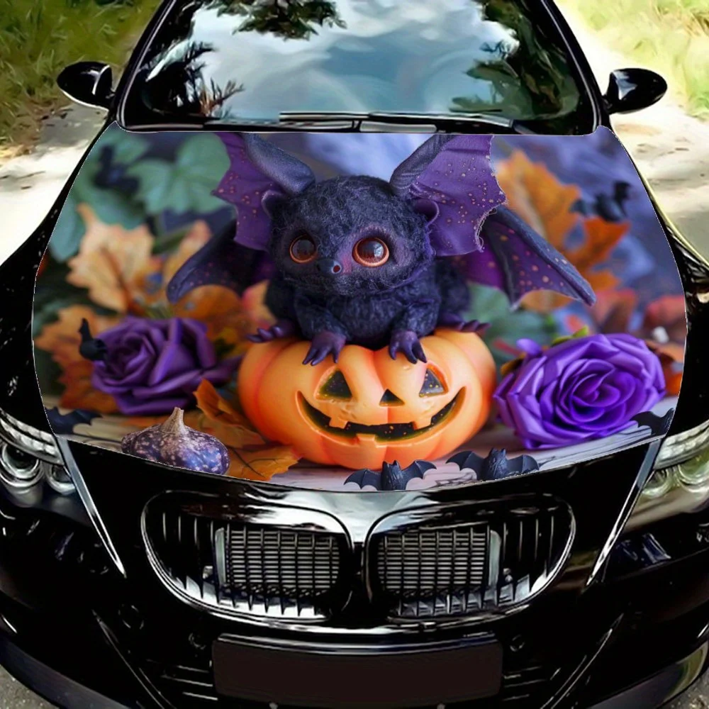 

Halloween Cute Shadows: Mini-Bat's Playful Appearance Car Vinyl Wraps, Vinyl Car Hood Graphics, Cuteyl Graphics Design