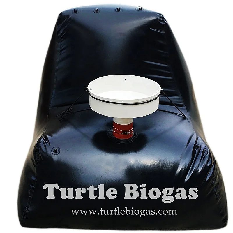 Mini household biogas digester reactor, 3.0 cubic meters portable bio-digester system