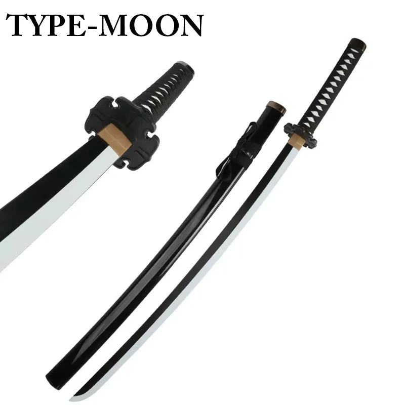 Gioco Online Fate Katana 104cm Okita Souji Cosplay Toy Sword Black White Blade 1:1 modello originale