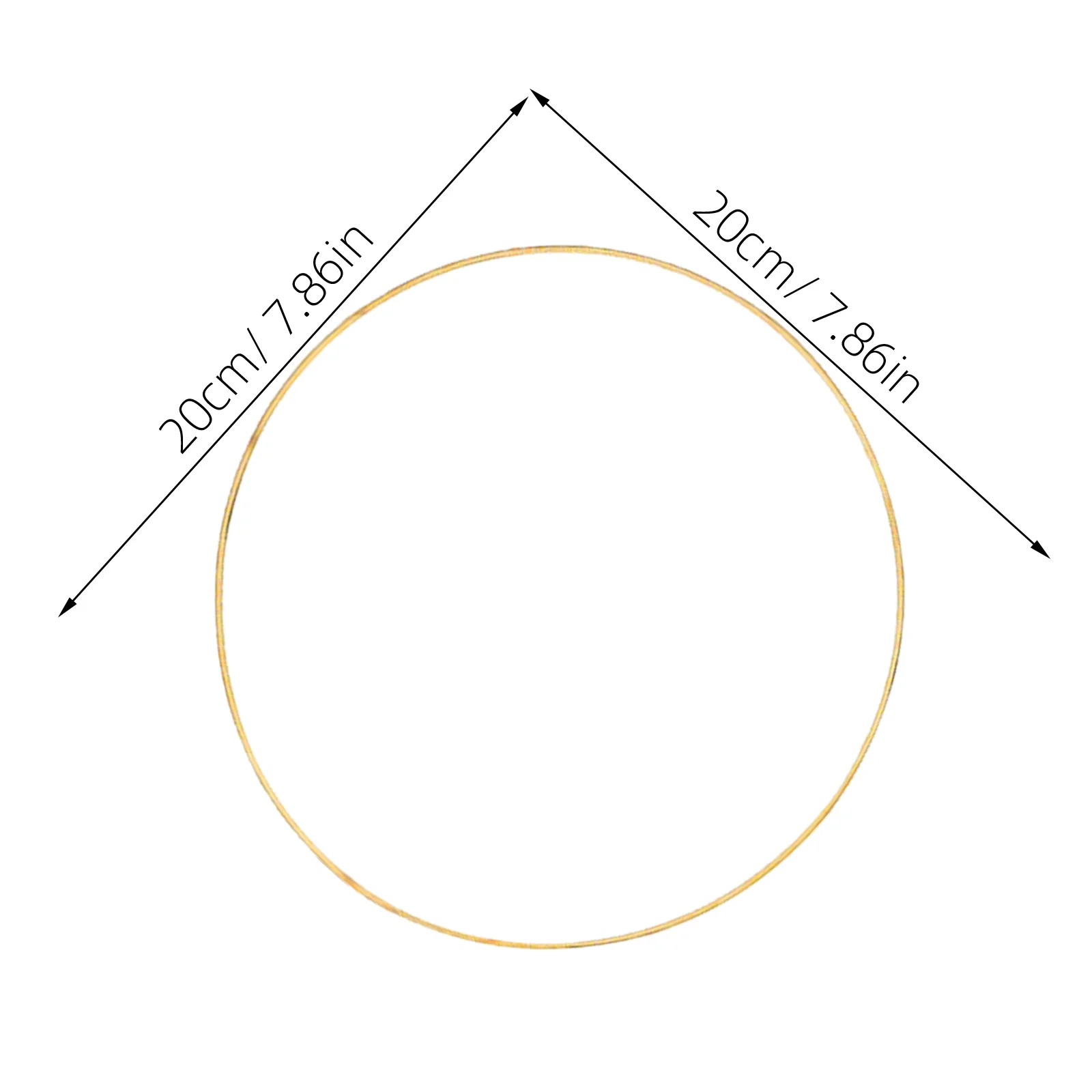 10 قطعة حلقات معدنية زاك الأطواق الحرفية المستديرة DIY بها بنفسك اكسسوارات ل شرابات النباتات جدار ديكور الحرفية الأطواق حلقات مستديرة