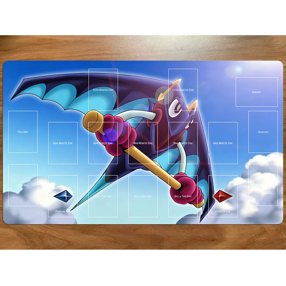 

Yu-Gi-Oh Playmat Kiteroid Card Game YGO KMC TCG YuGiOh Play Mat-7