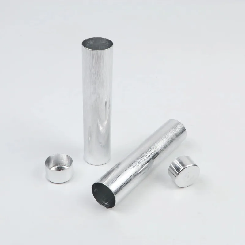 100Pcs/lot 25mm*45mm 75mm 85mm 95mm Lab Materials Empty Cartridges For Making Dentures Teeth Mold lab Aluminum Tubes Cartridges