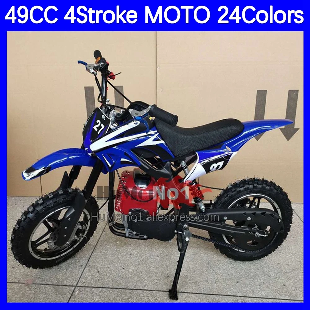 2023 49/50CC 4 Stroke ATV OFF-road Gasoline Motorcycle Racing MOTO Dirt Bike Motorbike For Outdoor Sports Race Team Racing Game