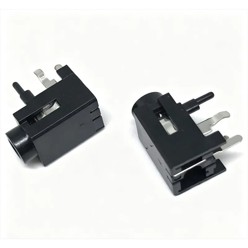 3.6mm PCB Stereo Audio Jack Socket 3Pin Headphone Port Vertical Mount Sound Input Connector Replacement For Electronic Equipment