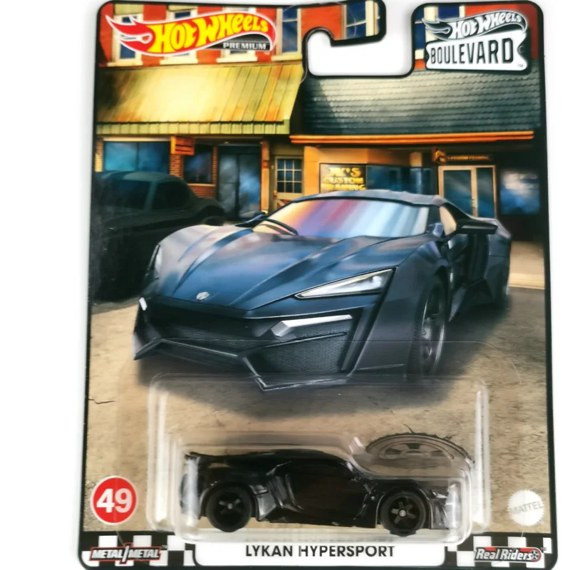

Hot Wheels Cars PREMIUM BOULEVARD LYKAN HYPERSPORT 1/64 Металлическая литая под давлением модель Коллекция игрушечных транспортных средств GJT68-49-HCR19
