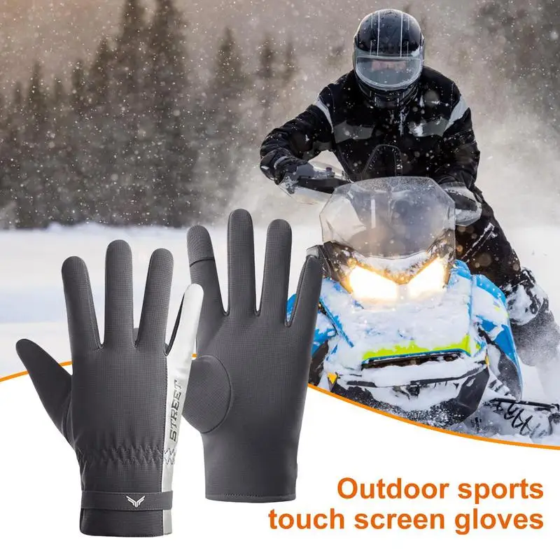 Winter Gloves Men Women TouchScreen Thermal Gloves Cycling O​utdoor Work Fishing Motorcycle MTB Bike Gloves Bicycle Accessorie