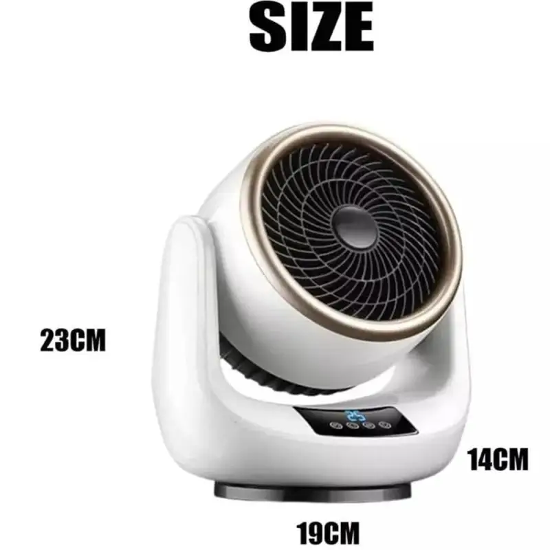 1000W PTC ceramic heater household speed hot air blower dual-purpose hot and cold heater office energy-saving small sun desktop