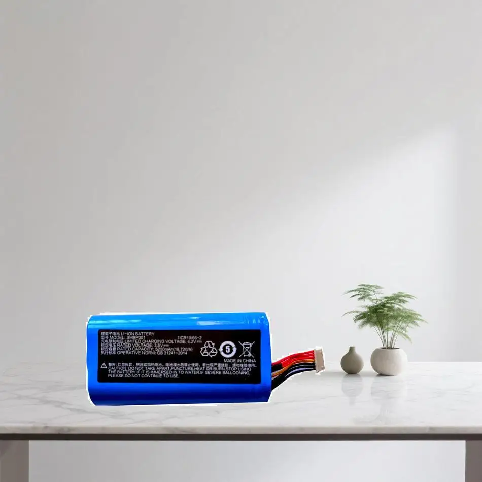 

Аккумулятор для ноутбука 5200 мАч SM-18650B4-1S2P 7Line для Sunmi P1 4G WS920 W6900 Pos 1INR19 66-2 V1S Высокая производительность