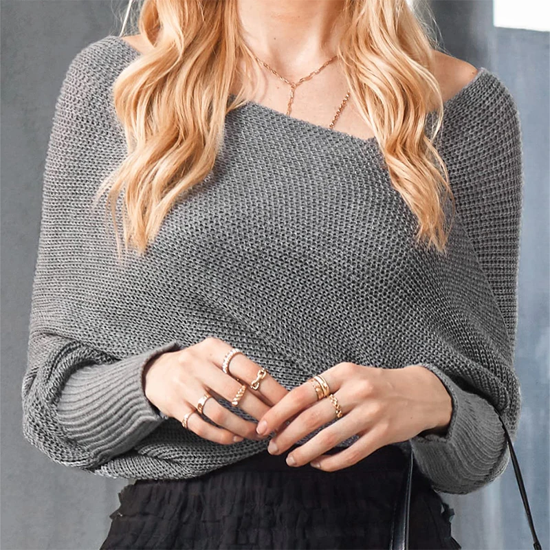 Bufanda multifuncional de invierno para mujer con mangas largas, chal tejido cálido para otoño, bufanda gruesa de Color sólido, capa 2025