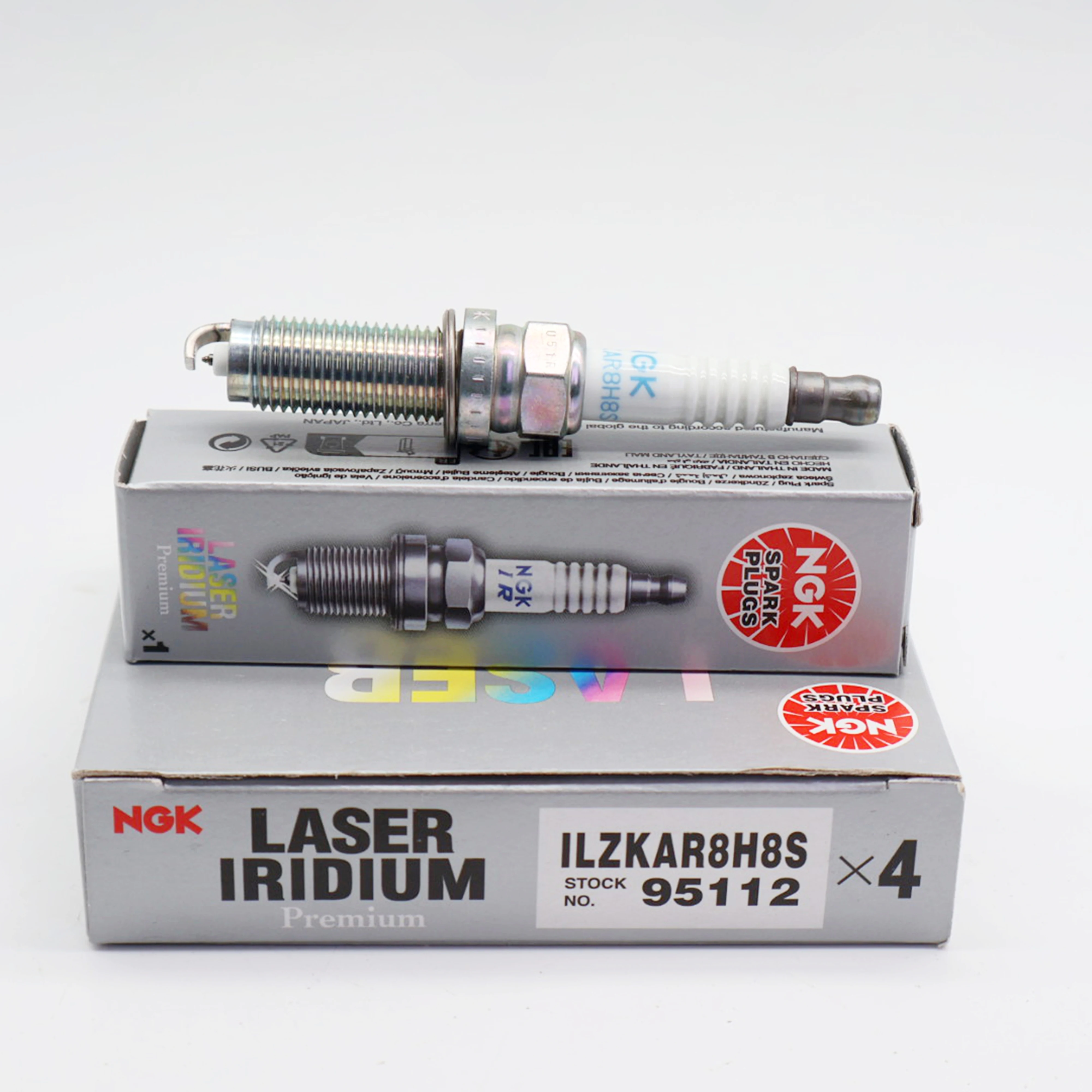 NGK Laser Iridium Spark Plug ILZKAR8H8S 95112 Original Genuine