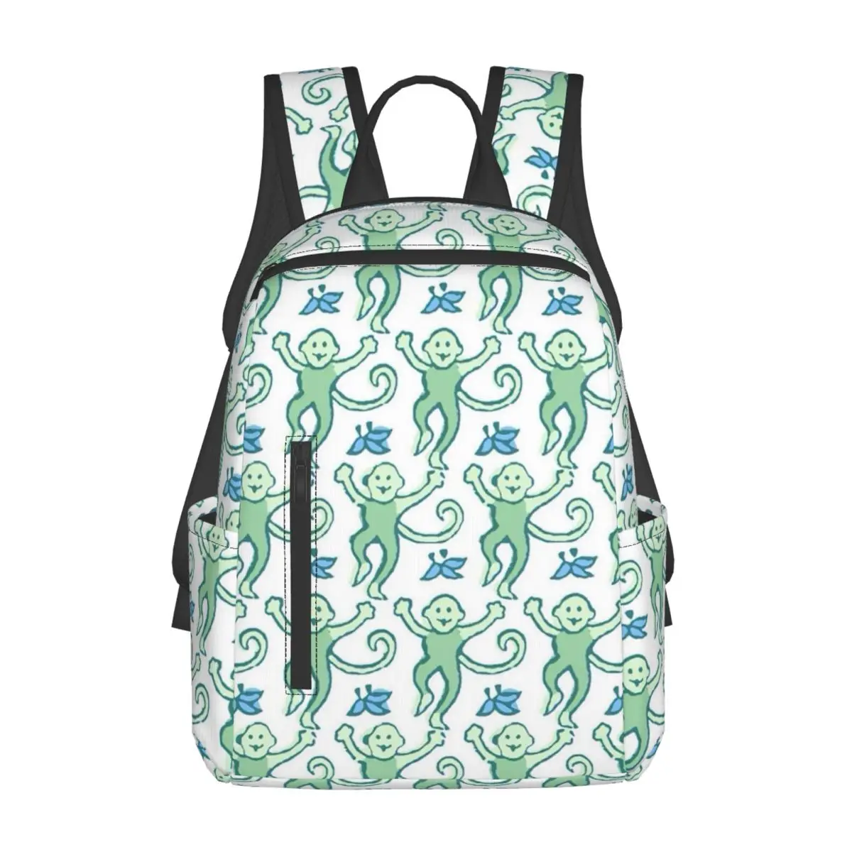 プレッピーローラーモンキーズウサギアニメバックパックデイパック大容量子供ブックバッグスクールバッグショルダーバッグ男性女性用