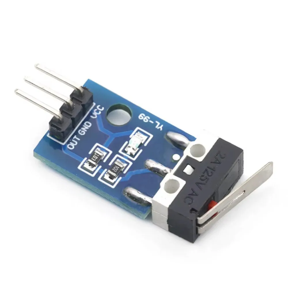 10 ピース/ロット衝突スイッチ衝突モジュールシングルチップマイクロコントローラモジュールロボット電子ブロック