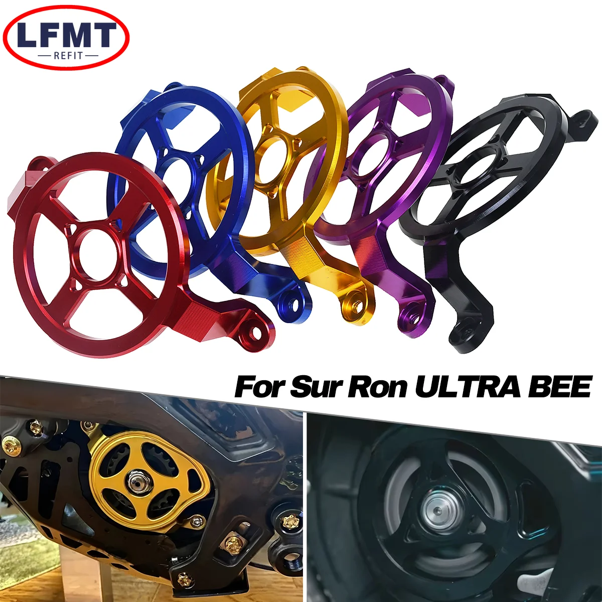 Motorcycle Engine Case Saver Cover Guard For Surron Sur-Ron Sur Ron ULTRA BEE Electric Motocross Accessories Dirt Bike Ultra bee