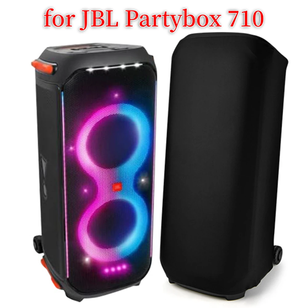 Speaker Protective Case for JBL Partybox 710 Dustproof Cover Case Portable Party Speaker Storage Bag with Speaker Elastic Strap