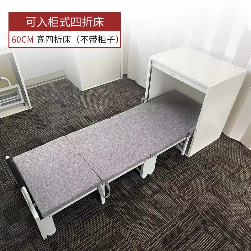 Office hidden folding bed single lunch break cabinet portable nap  school cabinet invisible