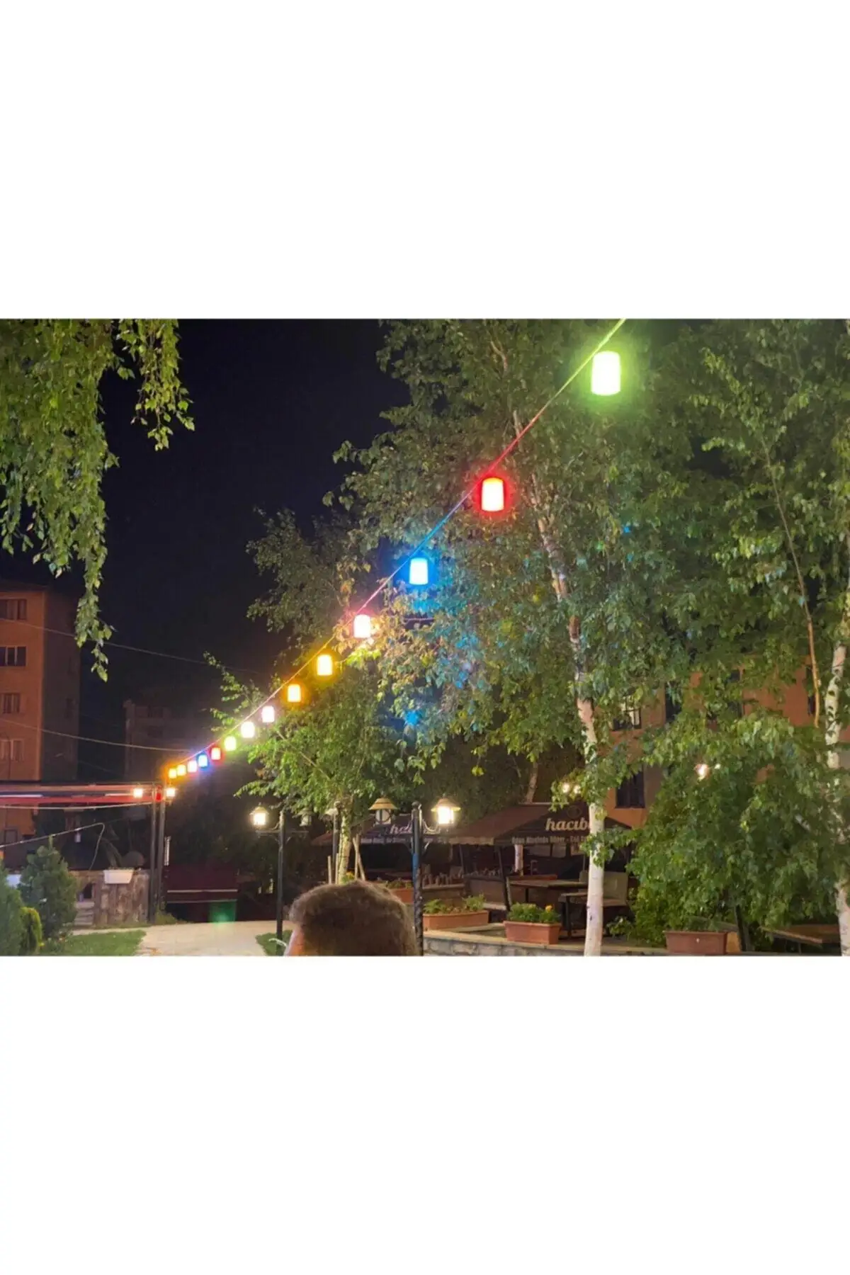 10 pces árvore lanterna