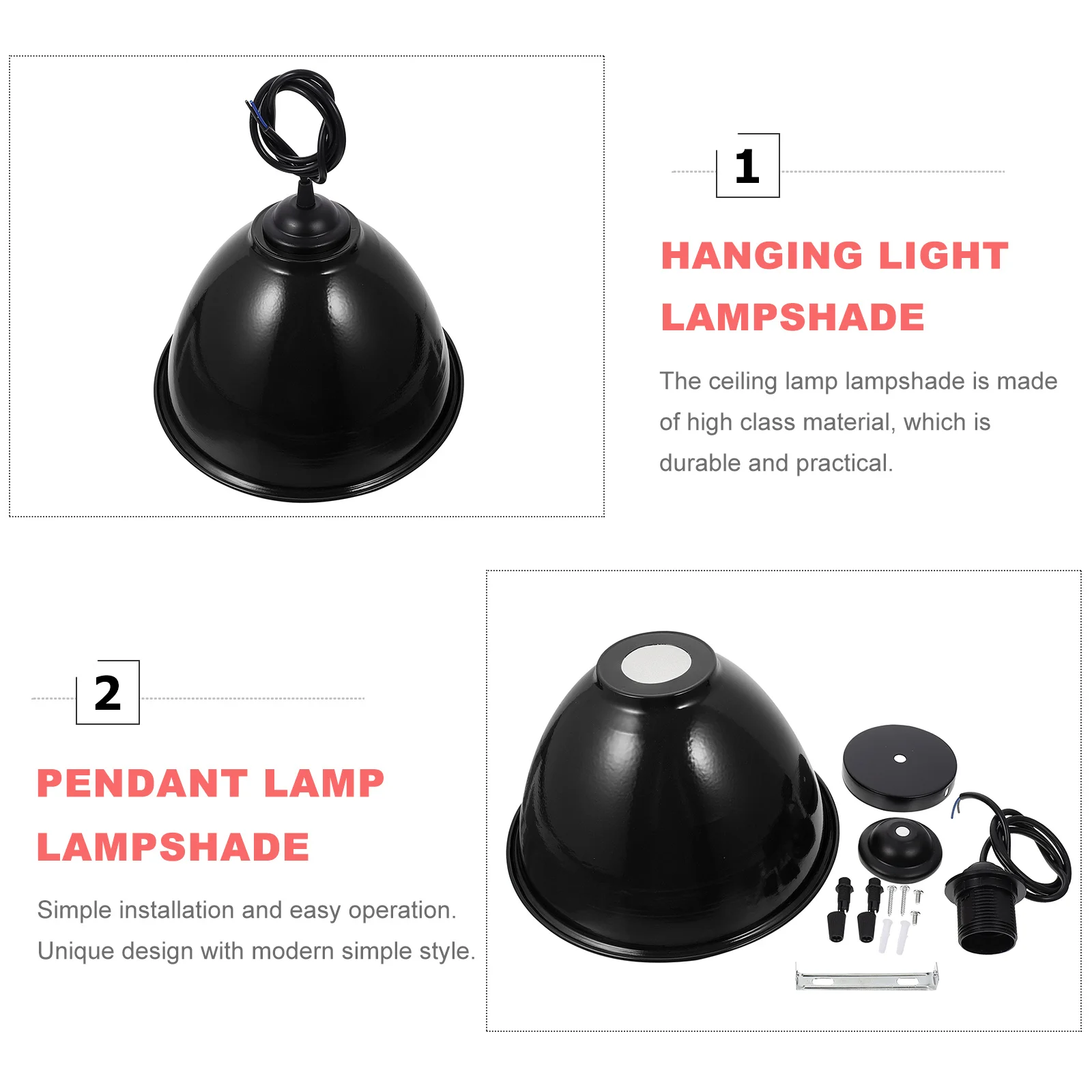 

Fine Workmanship Lampshade Porch Light Pendant Aluminum Ceiling Stylish Cover Home Decor