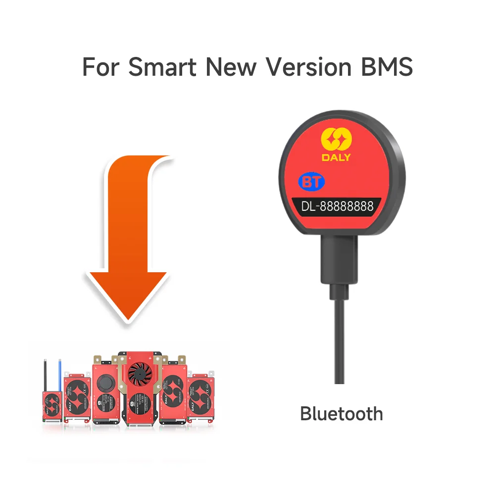 Daly Smart BMS Lifepo4 Li-Ion Zubehör 3s-24s 30A-500A 4s 8s 16s Touch Control Bildschirm LCD Display und CAN BUS UND LIGHT BOARD