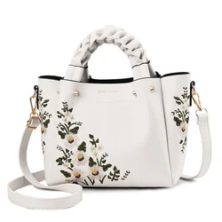 New Luxury Design Women Pleated Tote Bag Solid Color Underarm Bag Small Handbag and Purses Shoulder Bag Female Retro Pouch