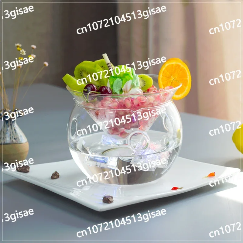 Creative Dry Ice, Smoke, Ice Cream, Glass Bowl, Artistic Conception, Dishes, Dessert Bowl, Molecular Cuisine, Food Tableware