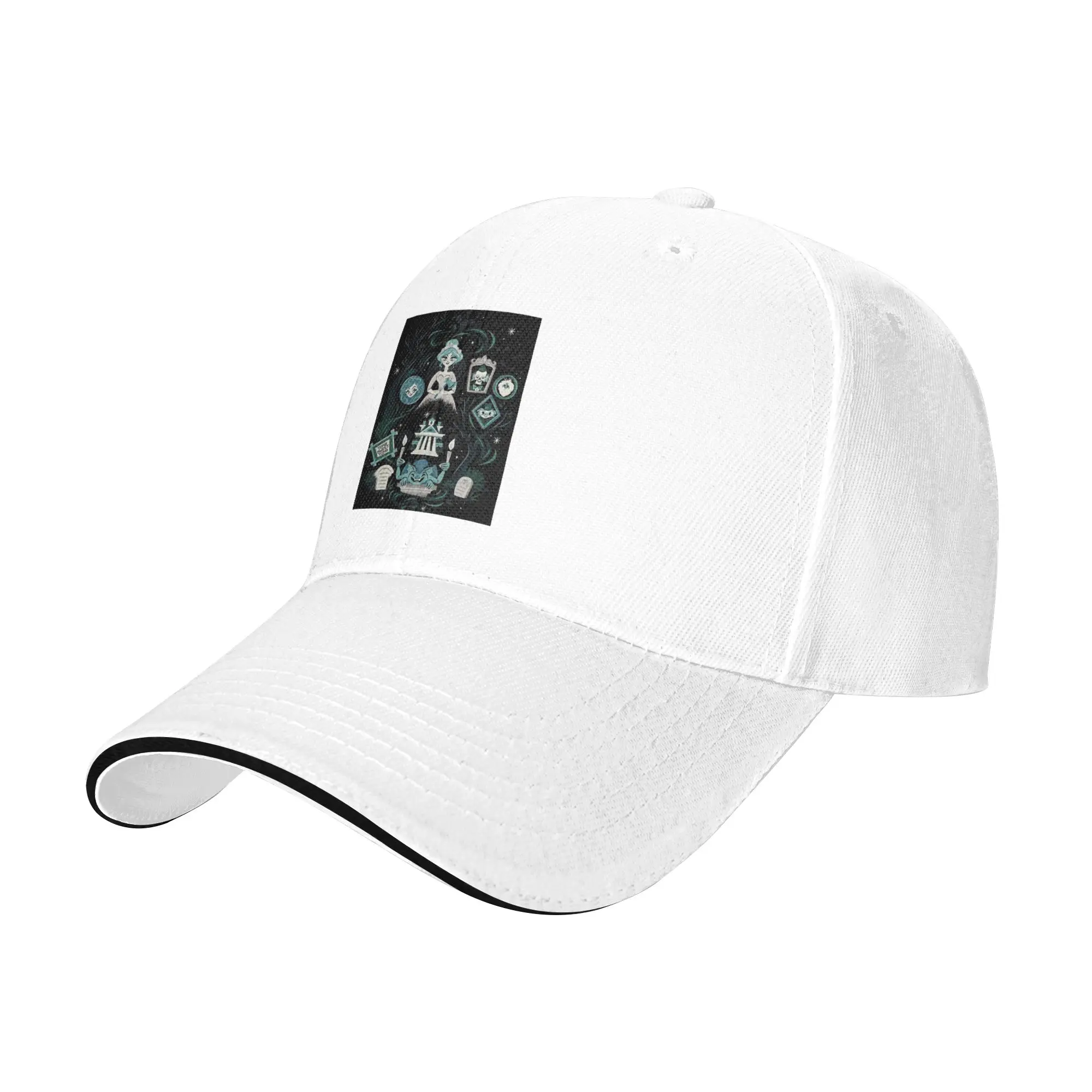Haunted Mansion Stretching Cap Casual Baseball Caps Adjustable Hat Hip Hop Summer Unisex Baseball Hats Customizable