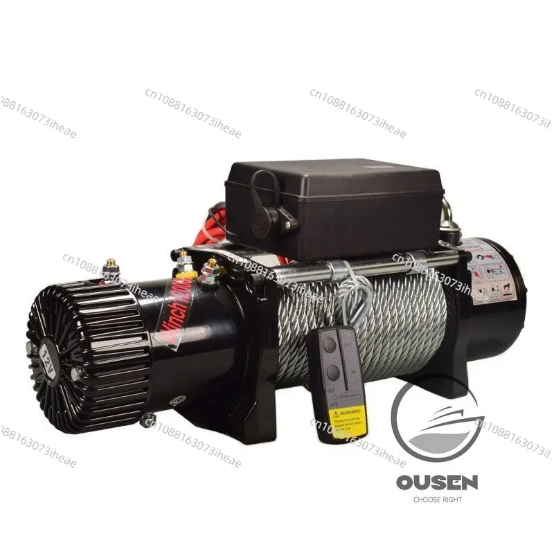 12/24V 2000/3000/4000/4500/6000/9500/12000lb Winch Car Tuning Electric Winch Handle/wireless Wire Rope ATV Winches for BeachBugg