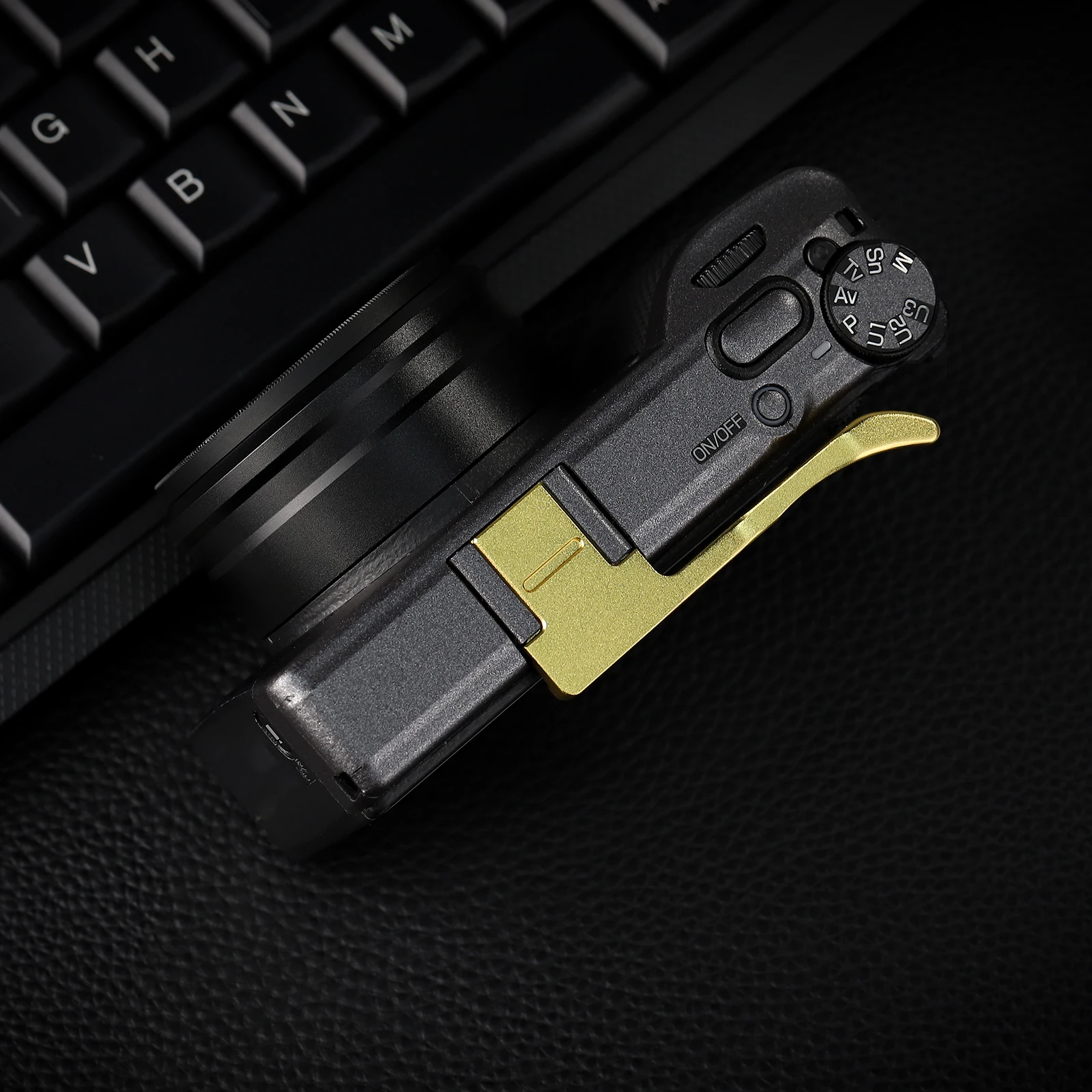 

Металлическая ручка для большого пальца Haoge для RICOH GR IV GR4 GR III GR3 GRIIIX GR3X HDF аксессуары для камеры Gold Hot Shoe Thumb Up