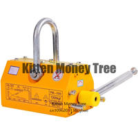 100kg/200kg Strong Magnetic Crane Labor-Saving Design Permanent Magnet Sucker Neodymium Magnet Lifter Sucker