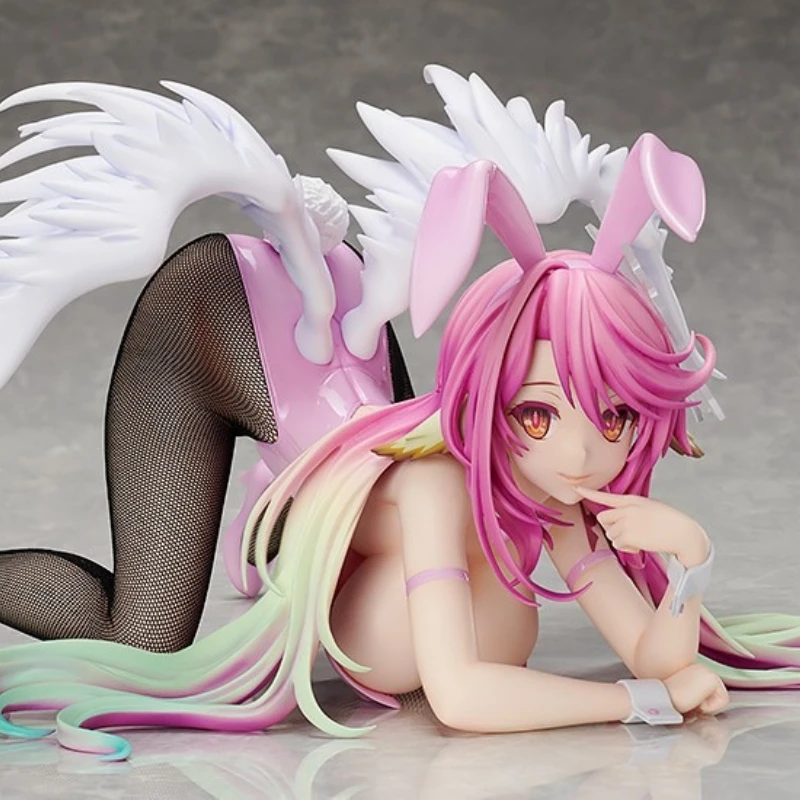 

Genuine FREEing NO GAME NO LIFE Jiburiiru Bunny 1/4 PVC Action Anime Figure Model Toys Figure Collection Doll Gift