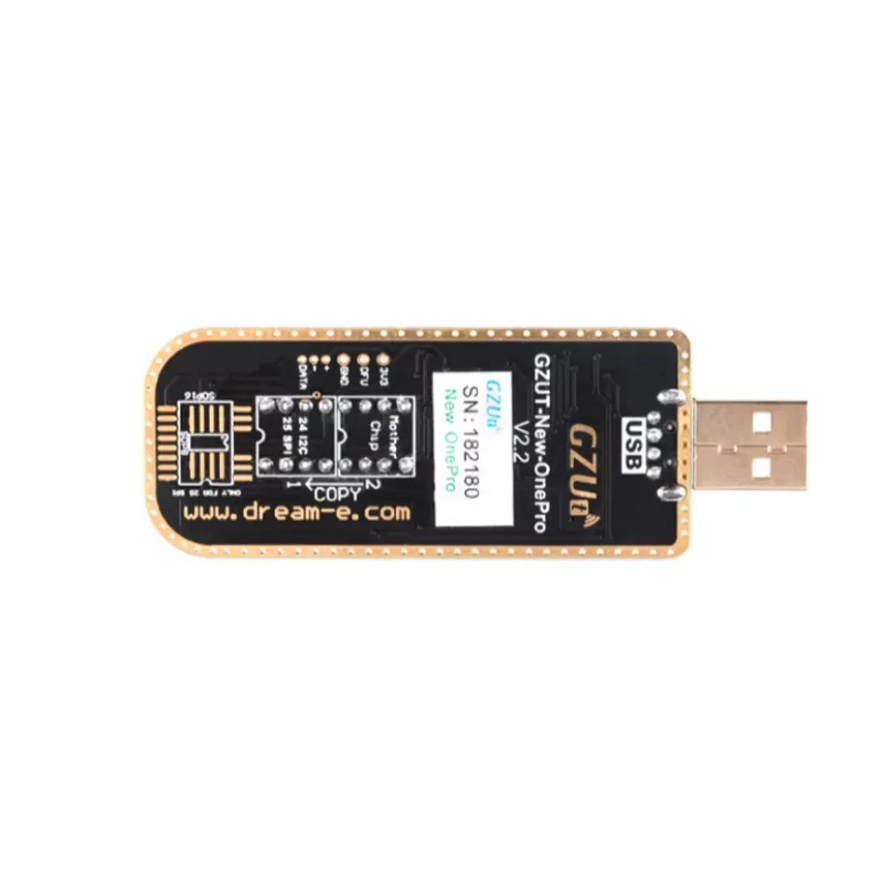 1pcs Luxe Gold Programmer USB Motherboard Router LCD BIOS SPI FLASH 24 25 Burner