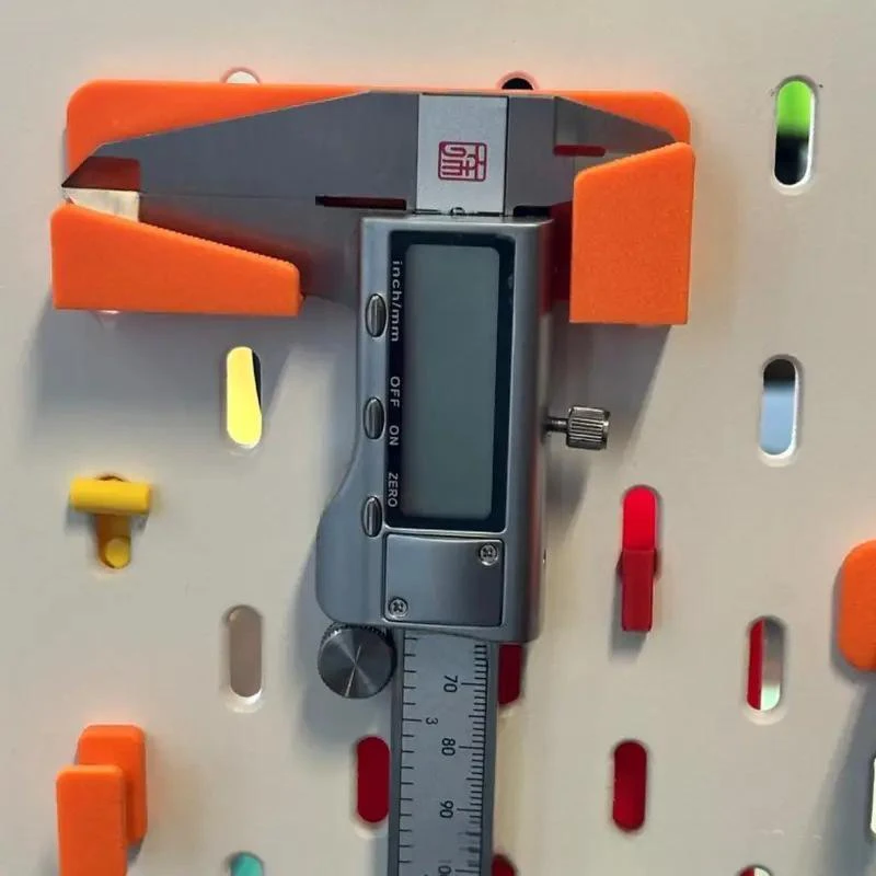 Tool Organizer Wall Mount-no Assembly Needed Measurement Markings Garage Workshop Storage Rack Tape Measure Duty Caliper Holder