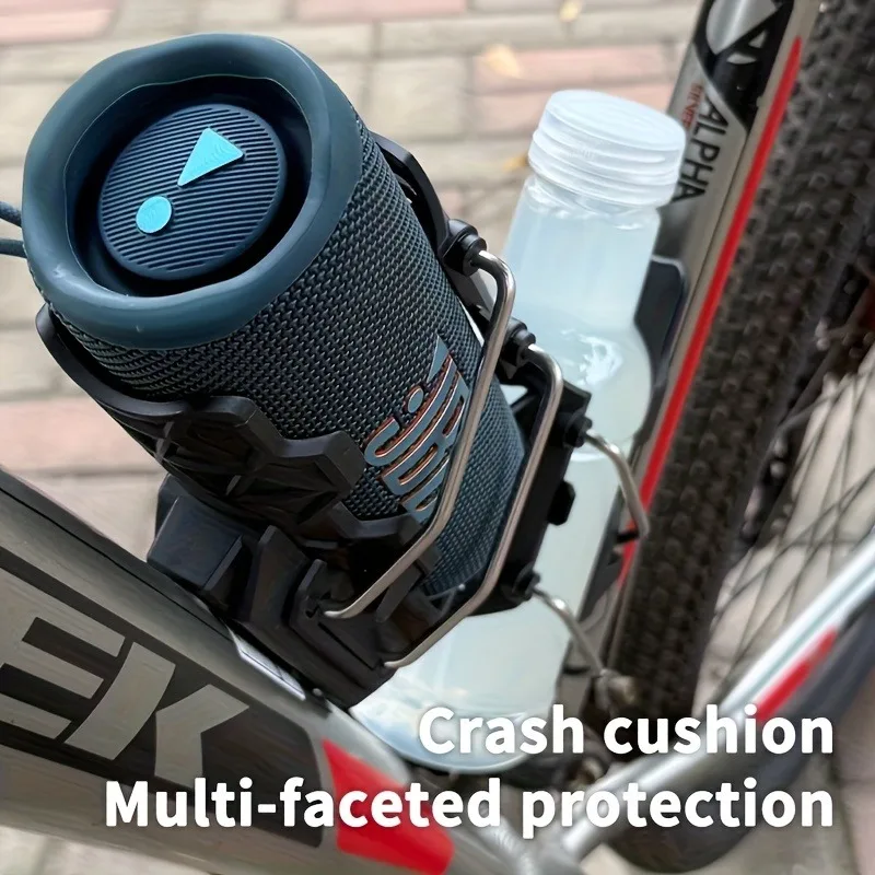 

Bike Water Holder Bike Bottle Holder Heavy-Duty 360 Degree Rotation Clamp Cup Cage For Golf Kayak Atv Scooter Stroller