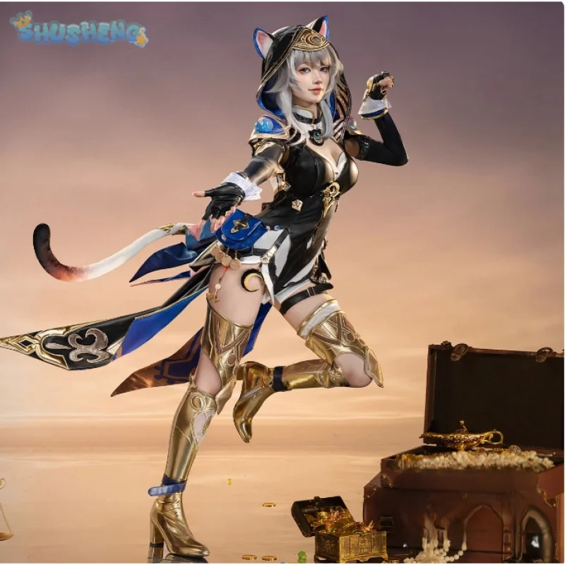 

Honkai: Star Rail Cifera Cosplay Halloween Costume New Uniform Accessories Props Wig Set Fashion Men's and Women's Digit Sets