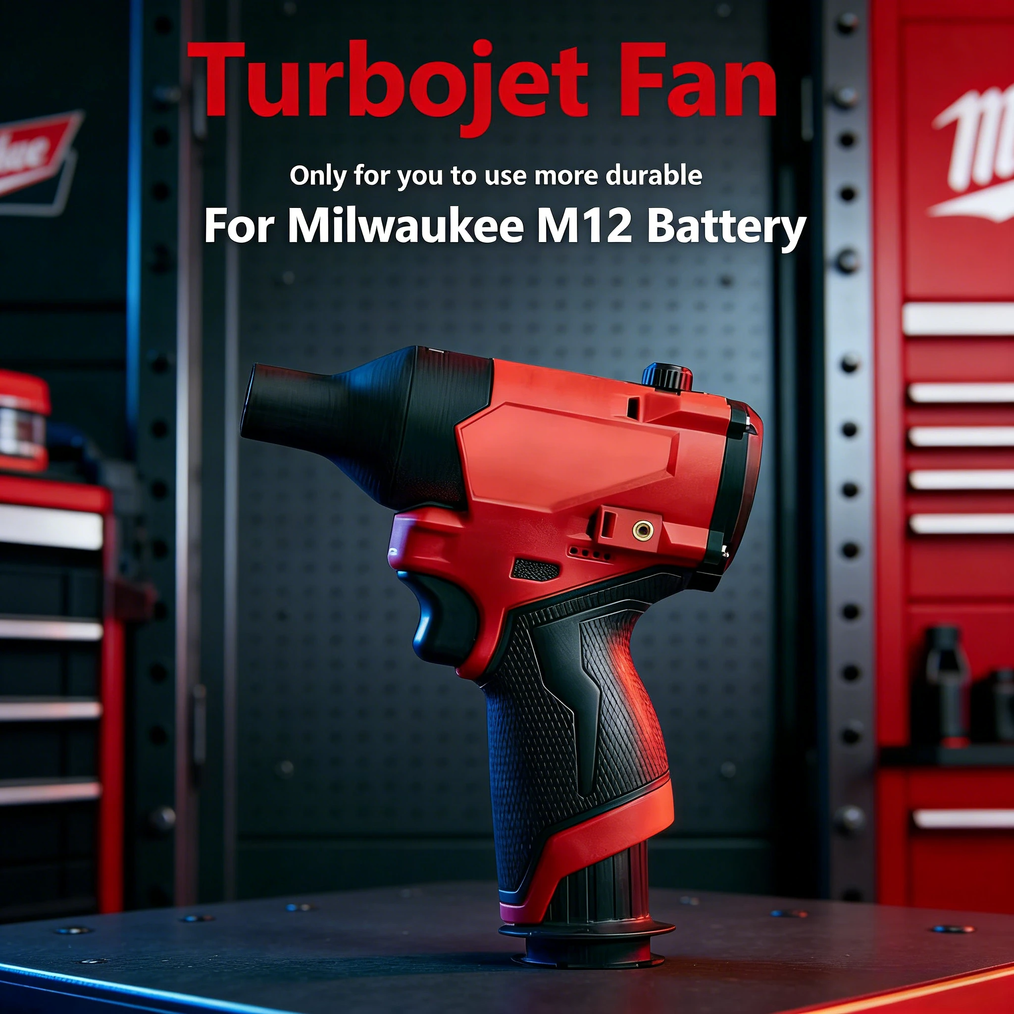 

Milwaukee M12 Turbojet Fan Electric Blower with Brushless Motor | High Speed Portable Air Duster for Cleaning & Drying