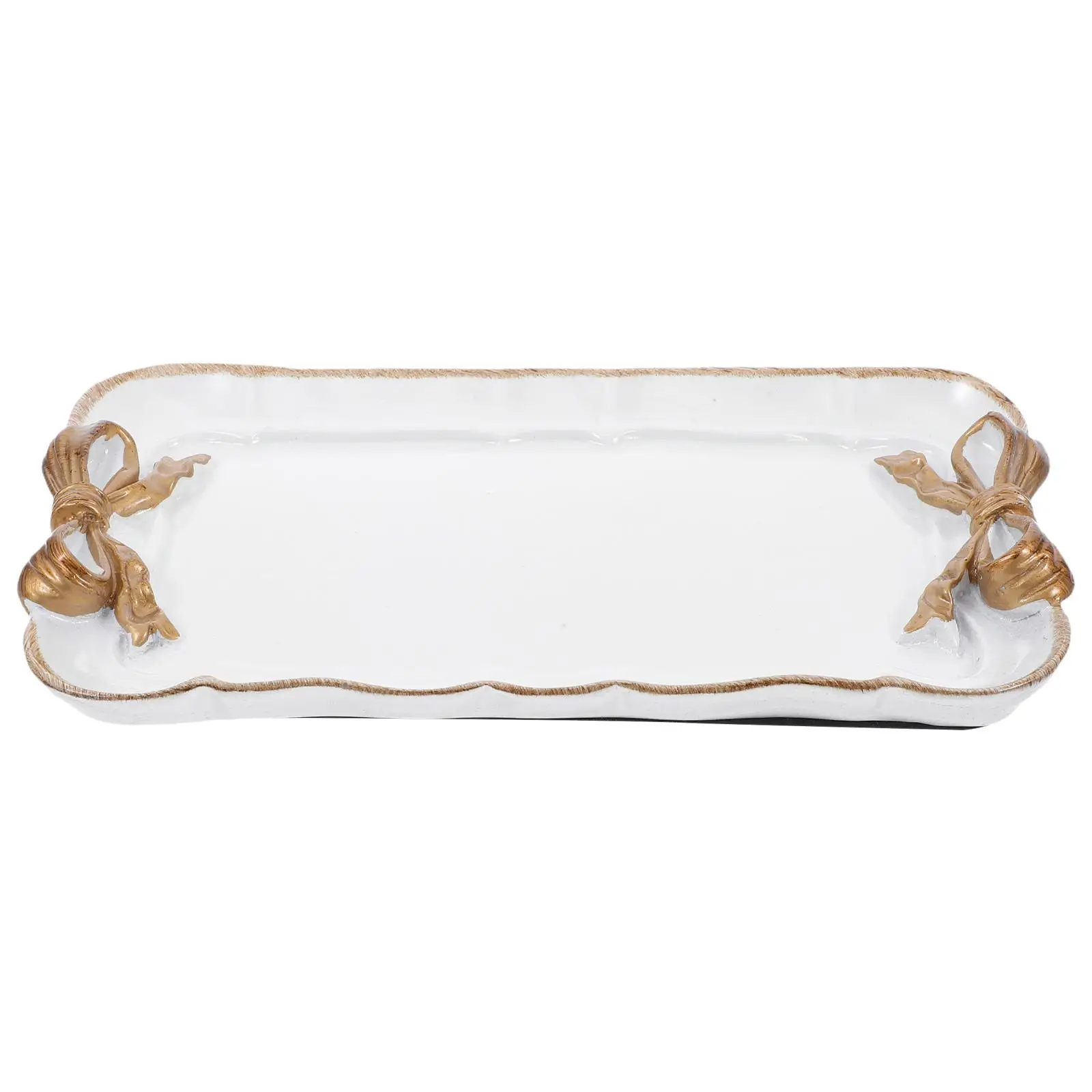 

Dessert Tray Jewelry Plate Small Trinket Dish Cake Home Decor Decorative Bracket Cute Jewlery
