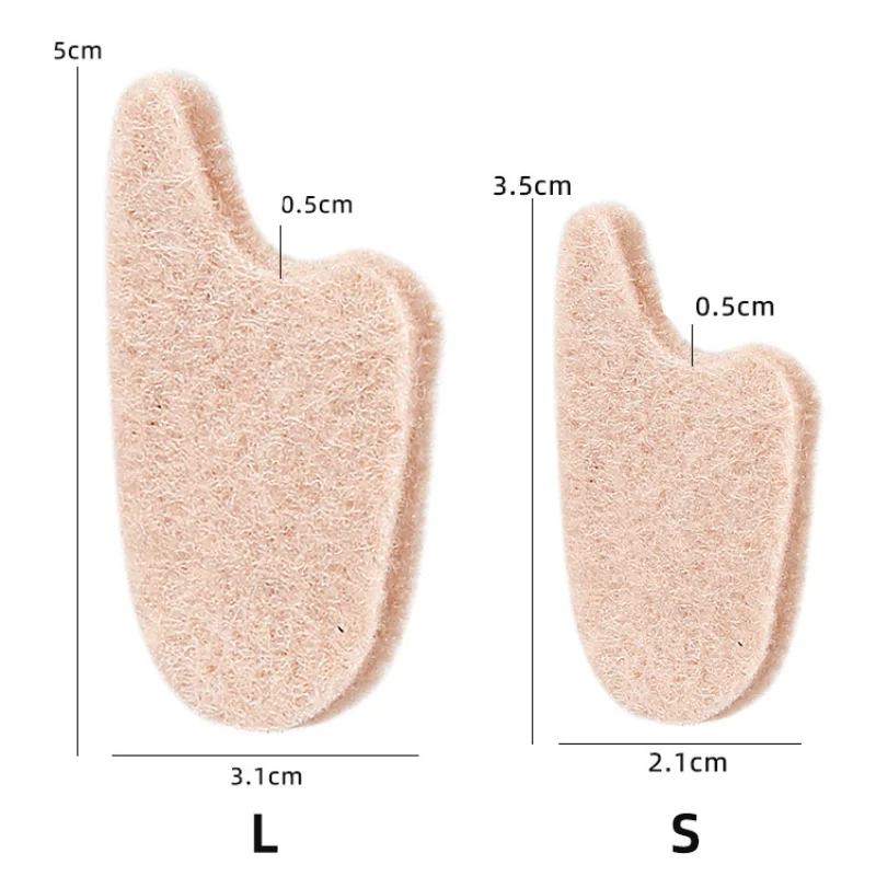 1/10/100Piece Hallux Valgus Splitter Toe Spacer Overlapping Fingers Pedicure Separator Corrector Pain Relif Foot Care Correction view 6