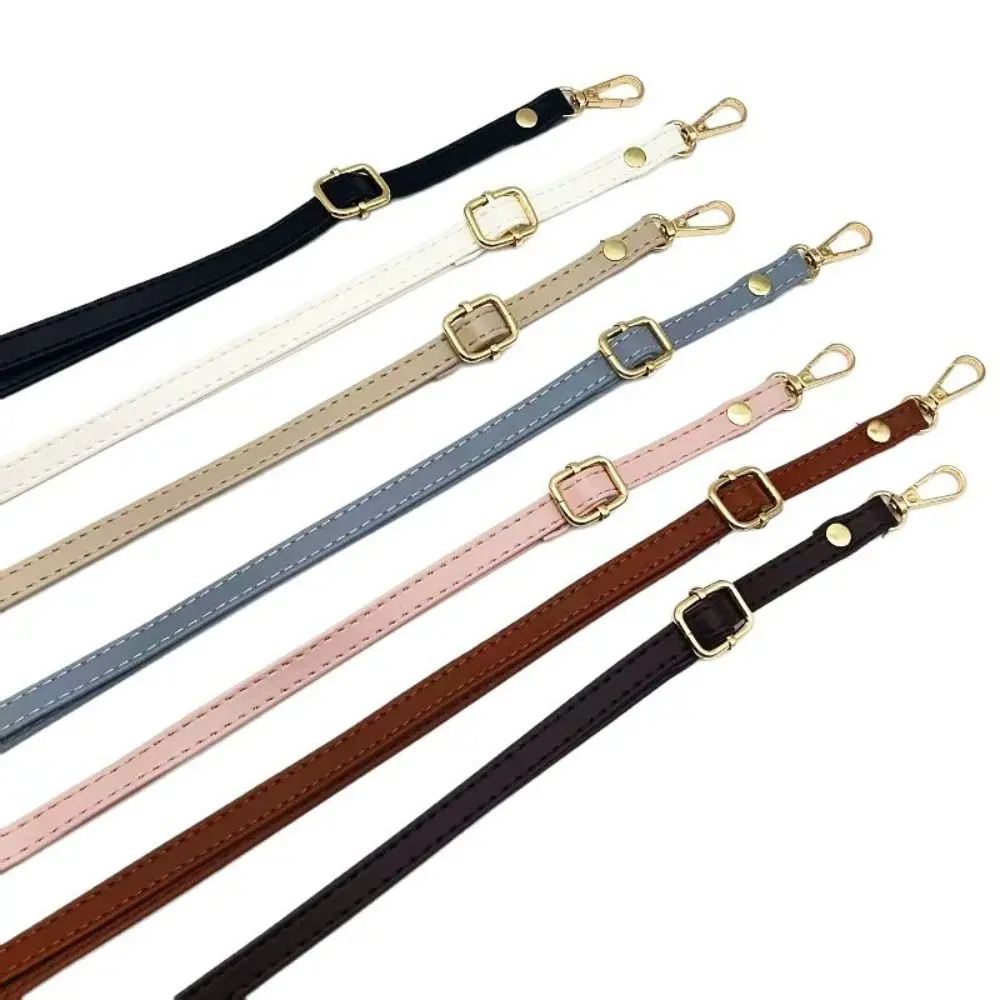New Fashion 130cm Bag Strap Leather Multiple Colors Handbag Strap Adjustable Shoulder Strap