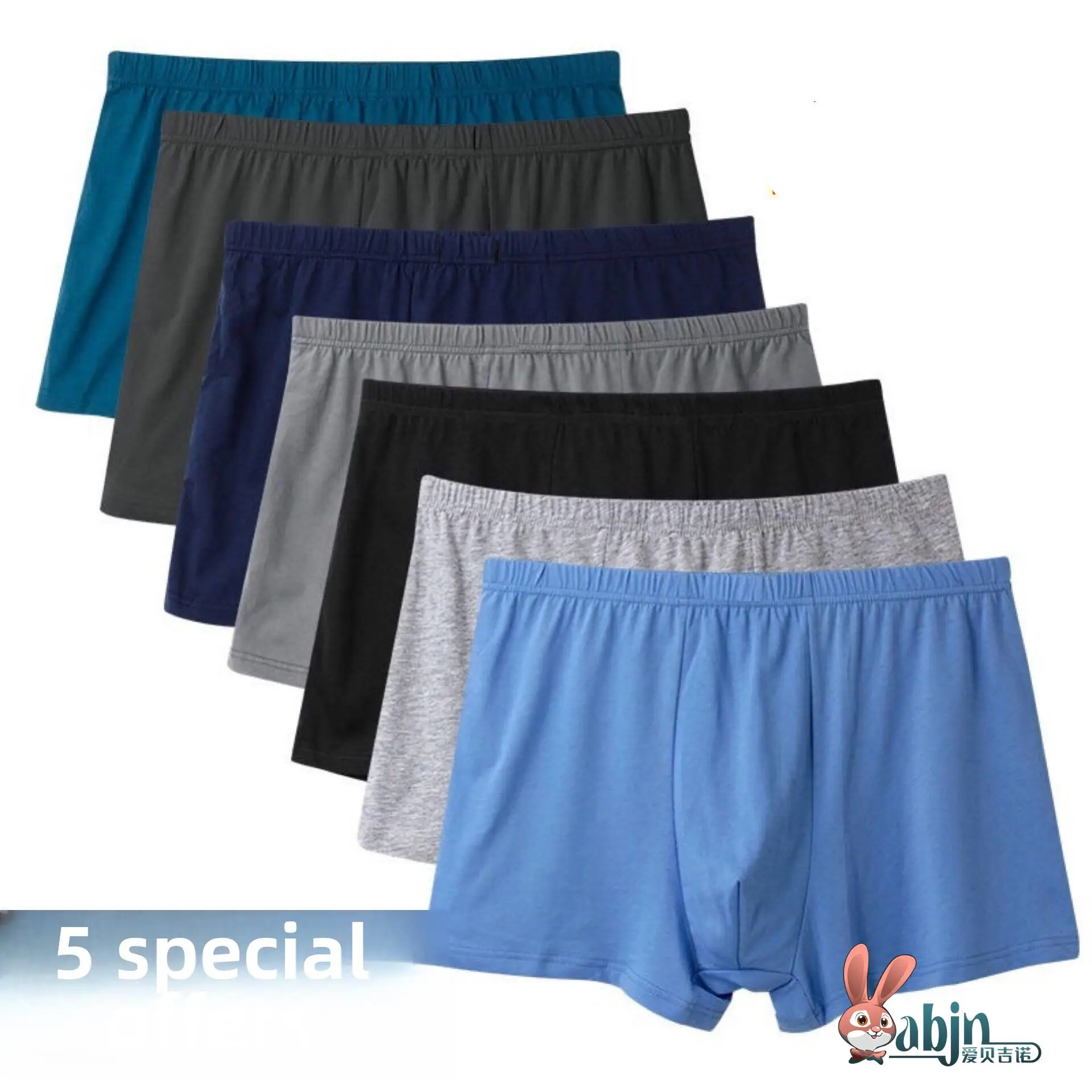 

Мужские дышащие влагоотводящие боксеры большого размера, удобные, с высокой талией, спортивная повседневная одежда, нижнее белье