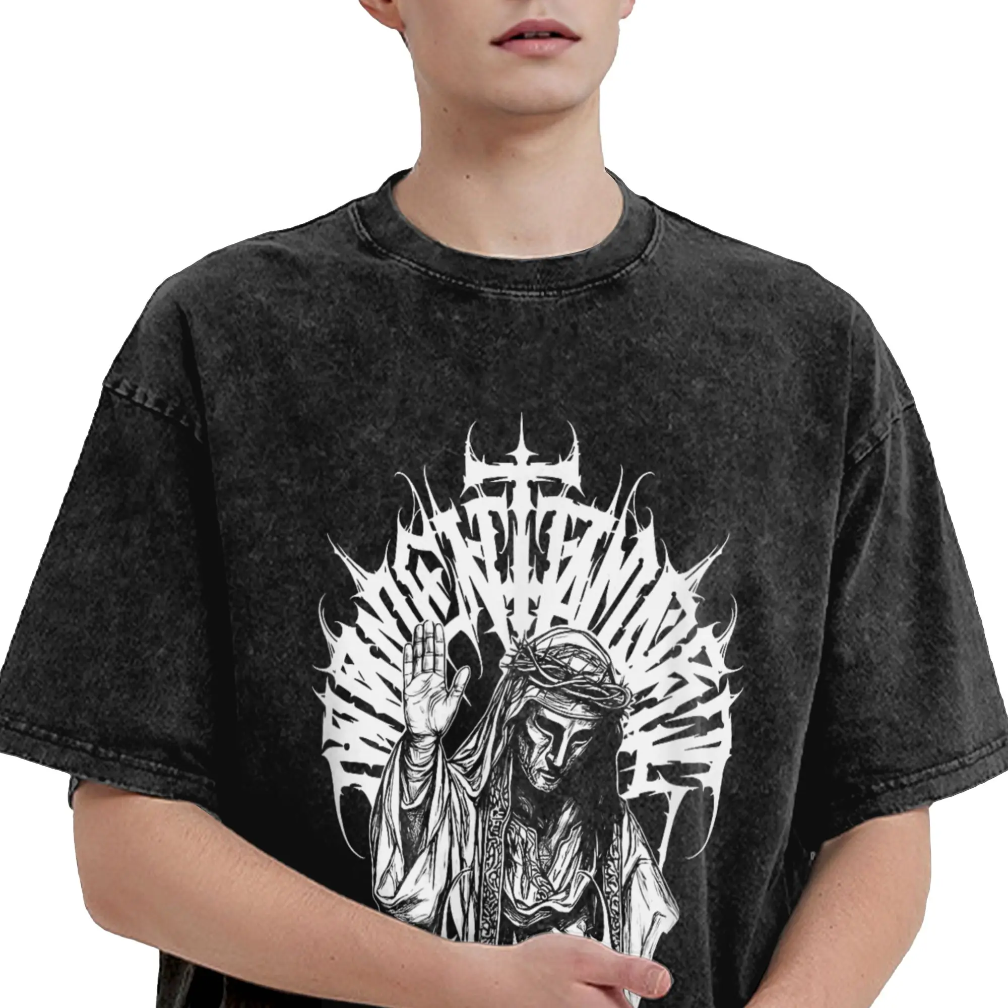 Sliver Mask King Baldwin IV Meme T-Shirt  Fashion T Shirts Short Sleeve Streetwear Tshirt Beach Cotton O Neck Oversized Top Tees