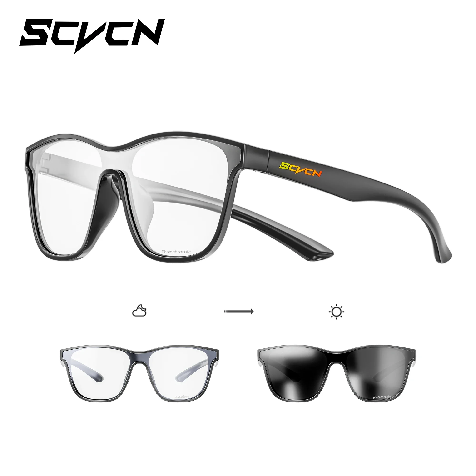 SCVCN Polarisierte Radfahren Gläser Männer Frauen Laufen Outdoor Sonnenbrille Fahrrad Motorrad Brille Angeln Fahren UV400