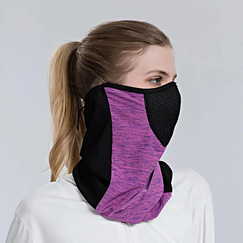 Ciclismo proteção de ouvido esportes ao ar livre escalada acampamento à prova vento balaclava motocicleta máscara facial pescoço cinta cachecol boné