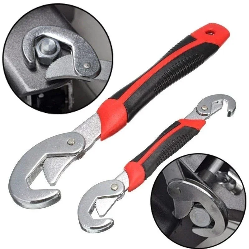 

1pc Wrench Multi-function Head Universal Quick-clip Type N-type Grip Universal Adjustable Socket Tire Repai