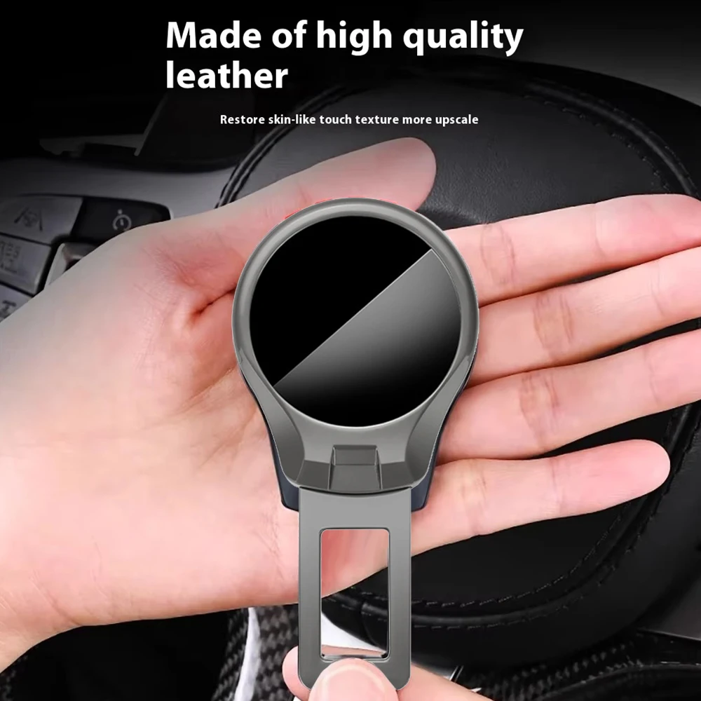 1/2 PCS Car Seat Belt Clip Extender Safety Seatbelt Lock Buckle Plug Just plug and play Insert Socket Extender Safety Buckle